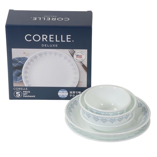 コレール デラックス パッチワーク 5pcsセット | イオンスタイル