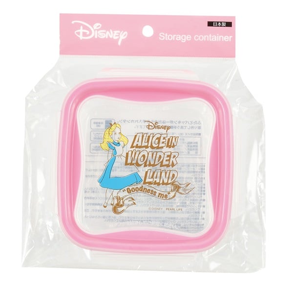 ディズニー 保存容器 正方形 M ふしぎの国のアリス | イオンスタイル