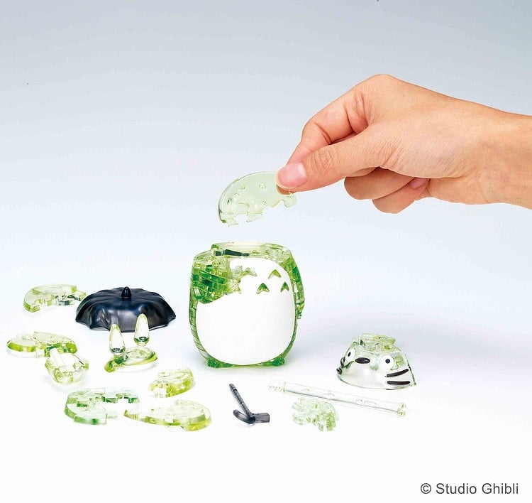 スタジオジブリ クリスタルパズル トトロ・グリーン 4977524486657 7歳