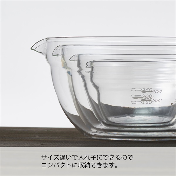 HARIO 片口ボール 4個セット ボウル | イオンスタイルオンライン 衣料