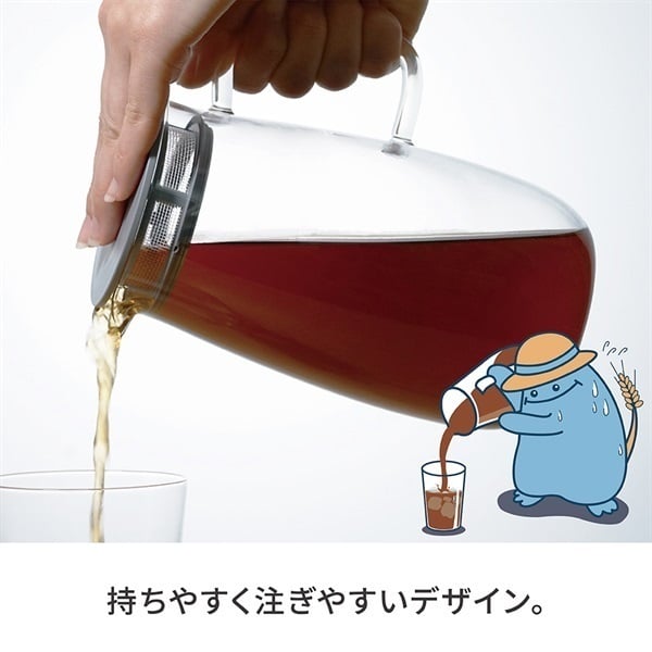 HARIO レンジでかんたん麦茶ポット むぎちゃん | イオンスタイル