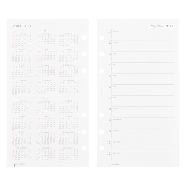 2026年1月始まり】 バイブル データプラン 見開き片面1週間 | イオン