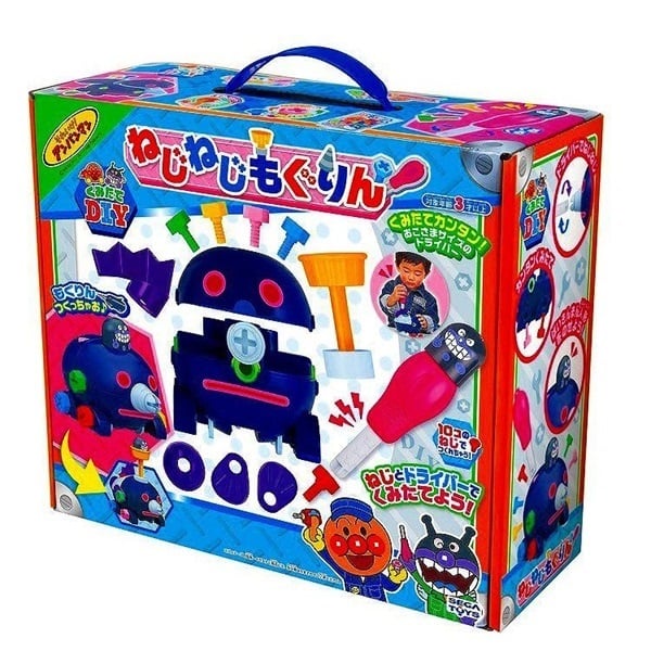 それいけ！アンパンマン くみたてDIY ねじねじもぐりん