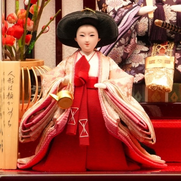 吉德 五人ケース飾り「春風」322998 4979866843730 ひな人形 雛人形