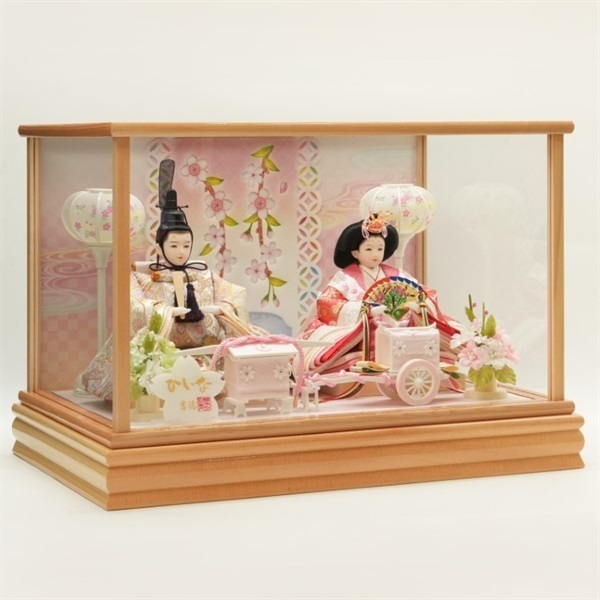 吉德 親王ケース飾り「愛し桜」322359 4979866861420 ひな人形 雛人形