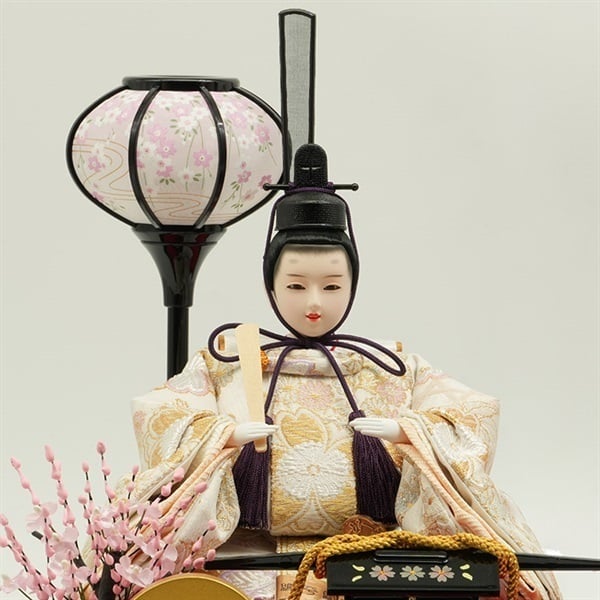 吉德 親王ケース飾り「花みやび」322315 4979866882869 ひな人形