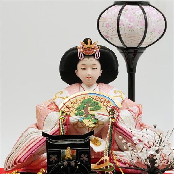 吉德 親王ケース飾り「花みやび」322315 4979866882869 ひな人形