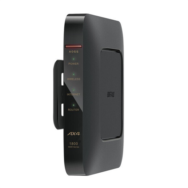 【新品未使用！】buffaro WSR-1800ax4p-BK WiFiルーター バッファロー BUFFALO WSR-1800AX4P-BK WSR-1800AX4P/NBKを検証