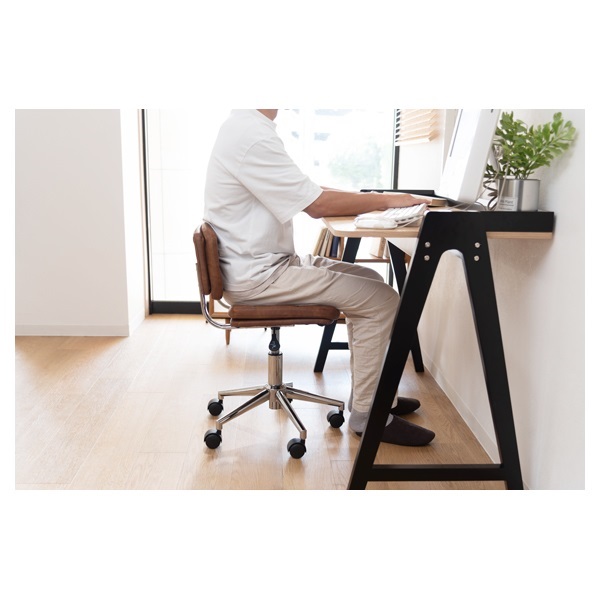 デスクチェア　＊ブラウン ソフトレザー 楽天市場】11/20(木)00:00〜最大2000円OFFクーポン配布中 オフィス