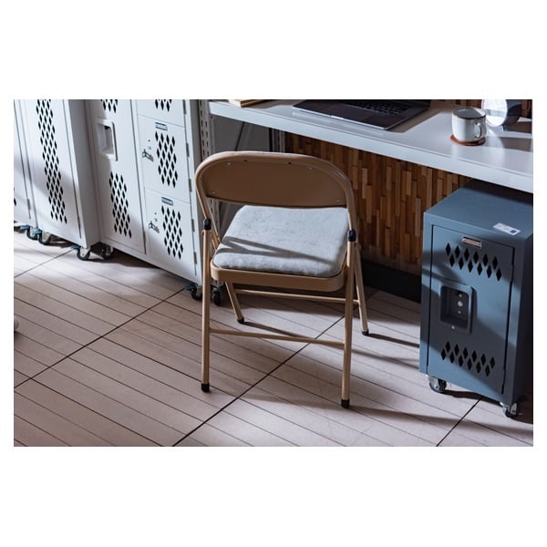 テーブル付きフォールディングチェア　ライトブラウン 完成品 フォールディングチェア | イオンスタイルオンライン 衣料品・暮らしの