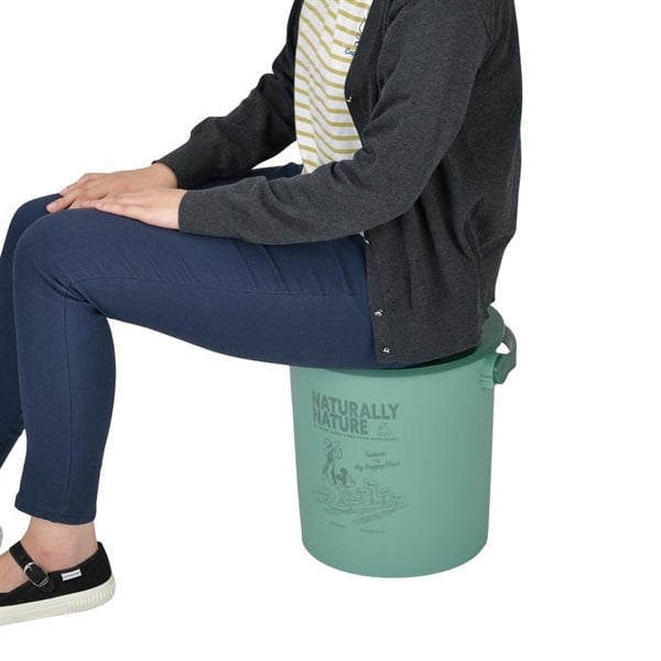 パール金属 ディズニー 座れるバケツ 15L (ミッキー＆グーフィー