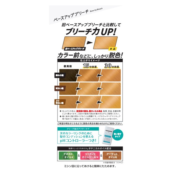ビューティーン ベースアップブリーチ 1セット Beauteen ホーユー