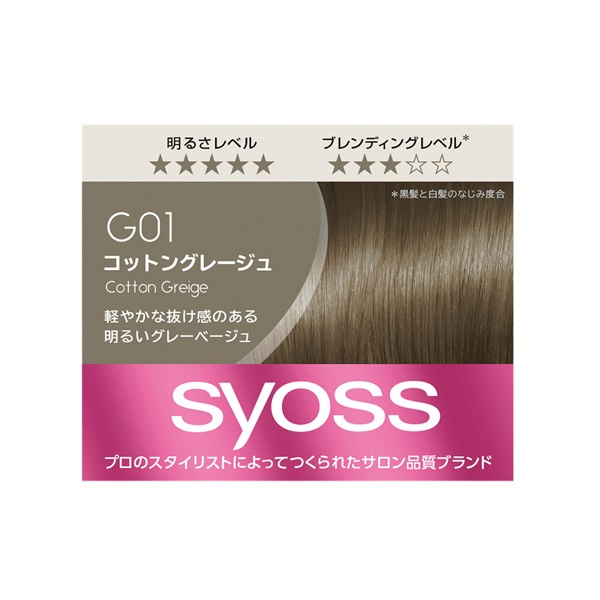 サイオス カラージェニック ミルキーヘアカラー 1セット syoss