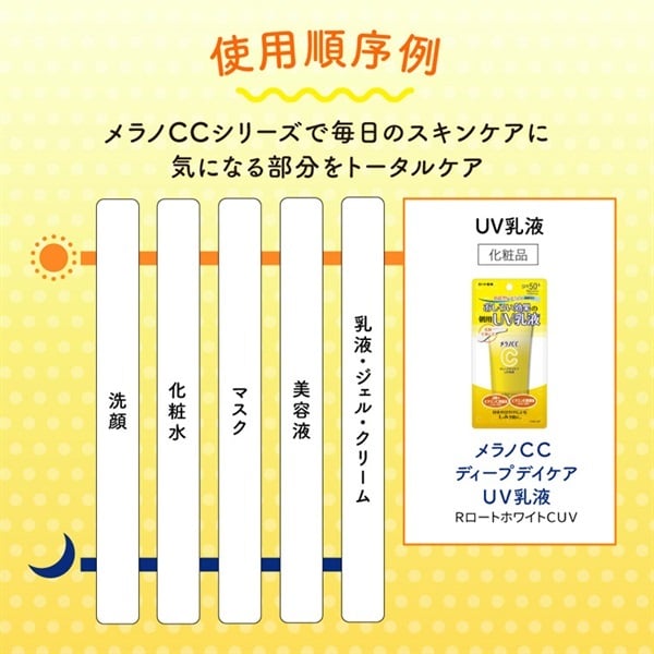 メラノCC ディープデイケアUV乳液 50g ✖️10個 メラノCC ディープデイケアUV乳液