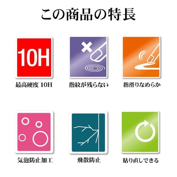 iPhone14・13・13pro ガラスフィルム 高光沢 GP3492IP261