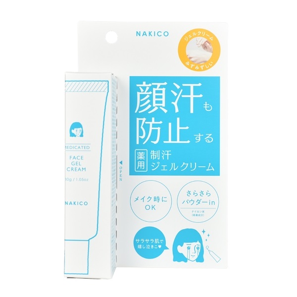 NAKICO 薬用 フェイスジェルクリーム 30g ナキコ プラセス製薬