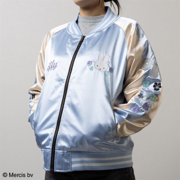 ミッフィー フラワーシャワーミッフィー スカジャン(L