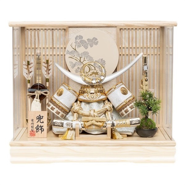 柴崎 兜ケース飾り「弥栄」購入特典付き 4994142265457 五月人形