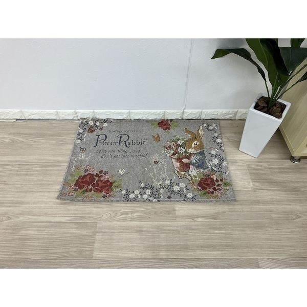 玄関マット ピーターラビットブーケ | イオンスタイルオンライン 衣料