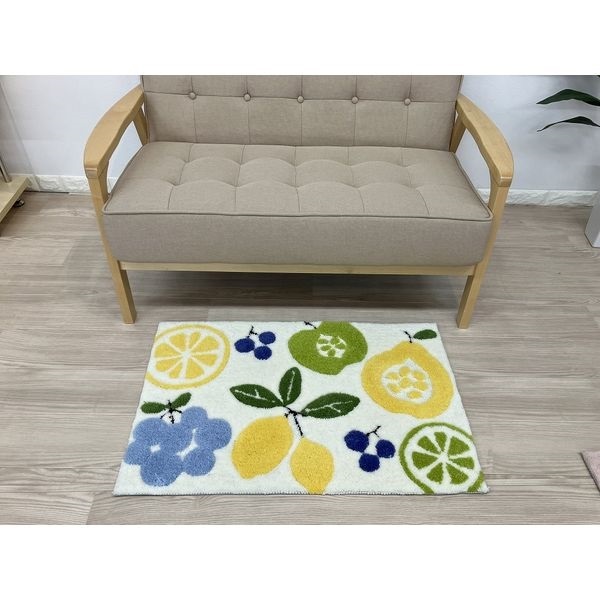 インテリアマット フルーツMIX | イオンスタイルオンライン 衣料品