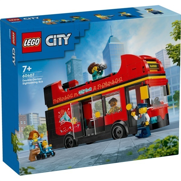かな出品 レゴ(LEGO) シティ 60407 赤いダブルデッカー 5702017582894 7歳から
