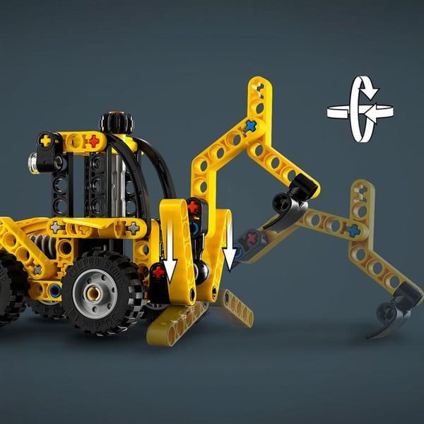 レゴ(LEGO) テクニック バックホーローダー 42197 5702017802589