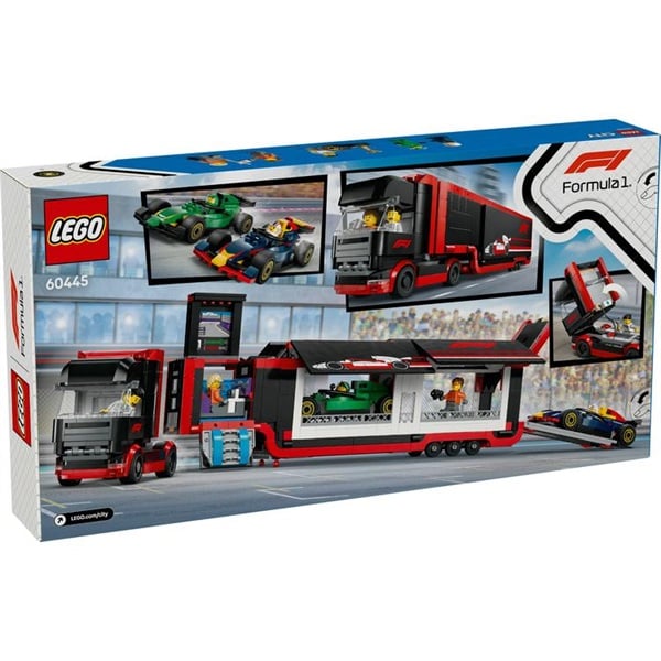 レゴ(LEGO) シティ F1(R) RB20 & AMR24 レースカーとF1(R)トラック