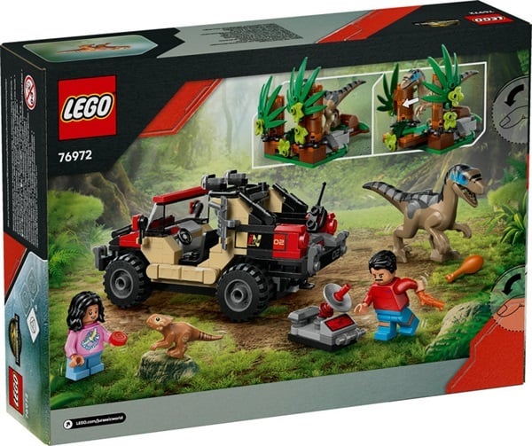 レゴ（LEGO）ジュラシック・ワールド ラプター オフロード脱出