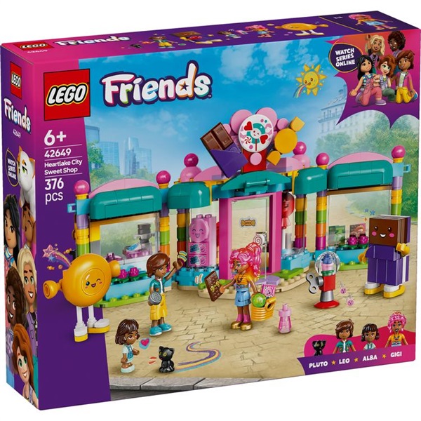 まる✕4 レゴ(LEGO) フレンズ ハートレイクシティのキャンディショップ