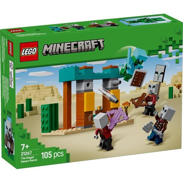 レゴ(LEGO) マインクラフト 邪悪な村人の砂漠パトロール 21267