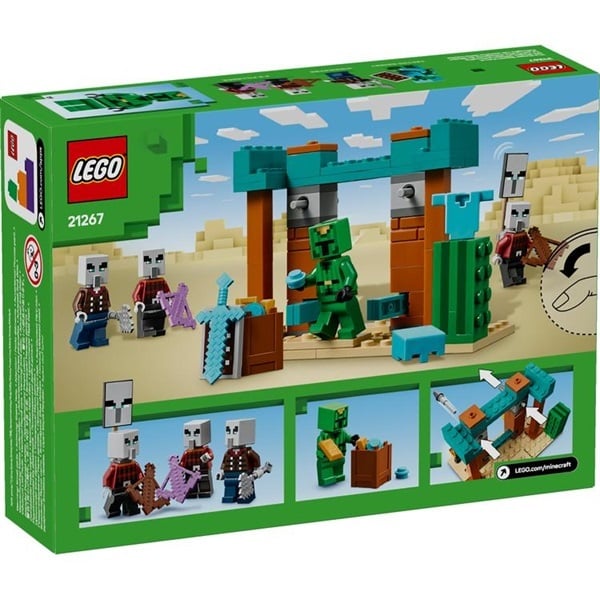 レゴ(LEGO) マインクラフト 邪悪な村人の砂漠パトロール 21267