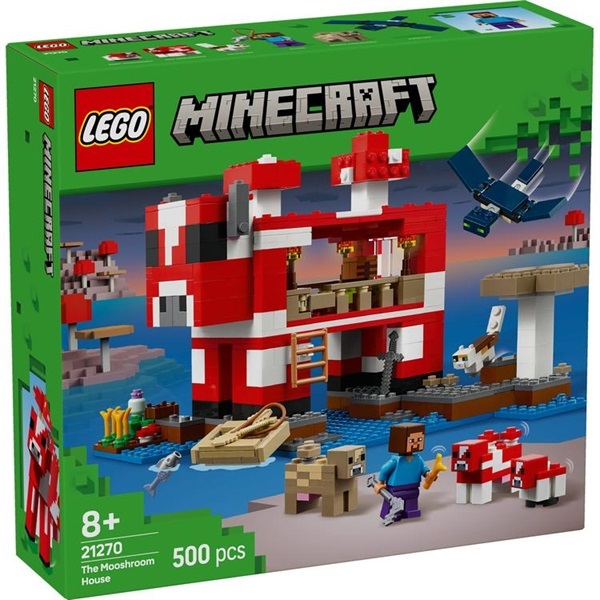 レゴ(LEGO) マインクラフト ムーシュルームハウス 21270 5702017815442