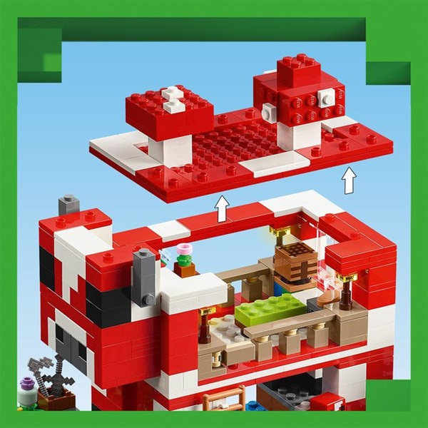 レゴ(LEGO) マインクラフト ムーシュルームハウス 21270 5702017815442