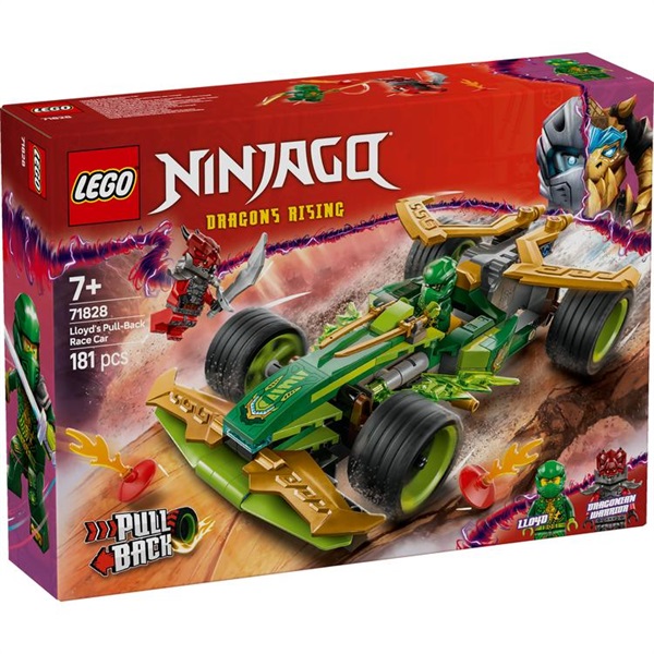 チャイセット レゴ(LEGO) ニンジャゴー ロイドのプルバックレースカー 71828