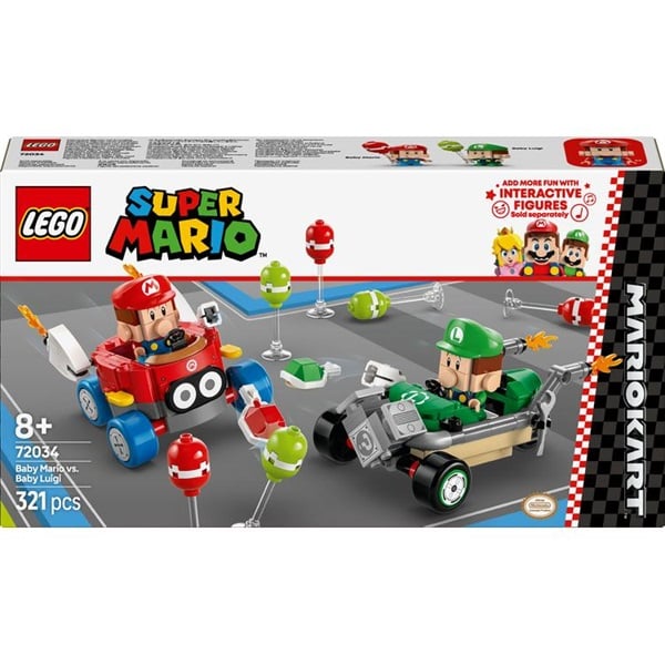 レゴ(LEGO) スーパーマリオ マリオカート(TM) – ベビィマリオ vs