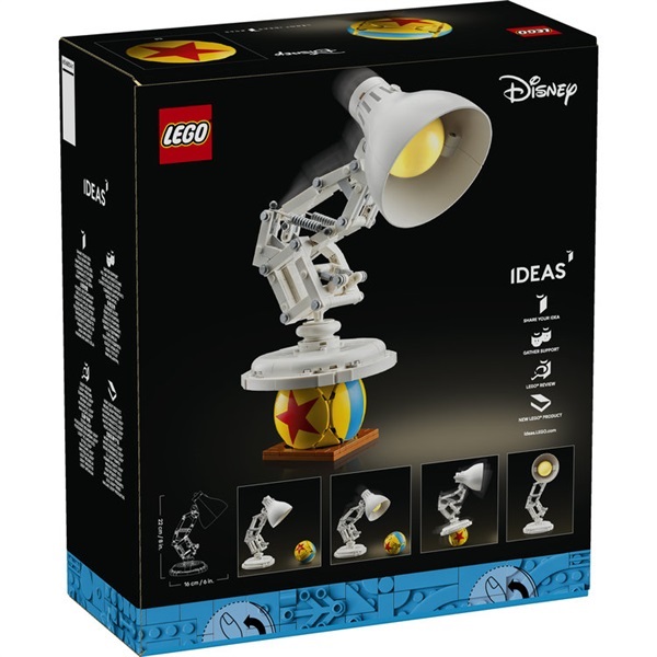 レゴ(LEGO) アイデア ディズニー・ピクサー ルクソーJr. 21357