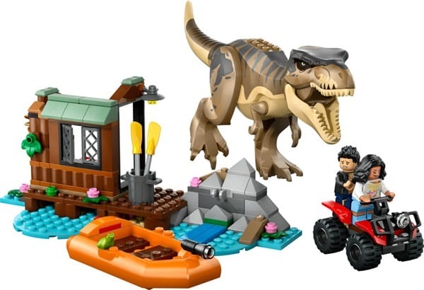 レゴ（LEGO）ジュラシック・ワールド T-レックス 川づたいの脱出
