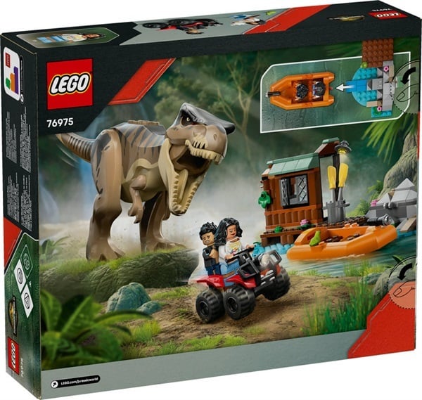 レゴ（LEGO）ジュラシック・ワールド T-レックス 川づたいの脱出