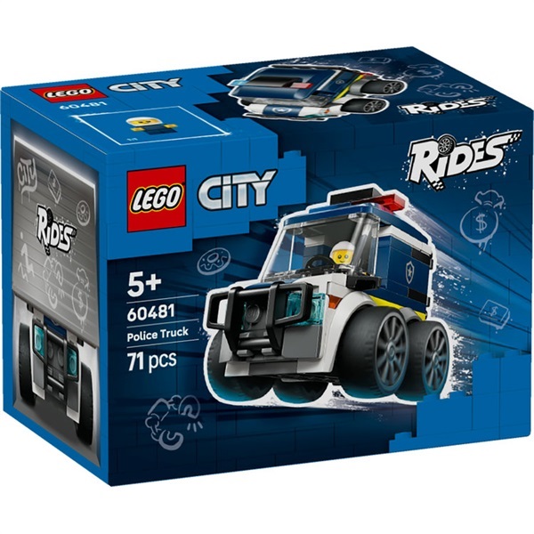 グレコ　シティトラック レゴ(LEGO) シティ ライド – ポリストラック 60481 5702018031766