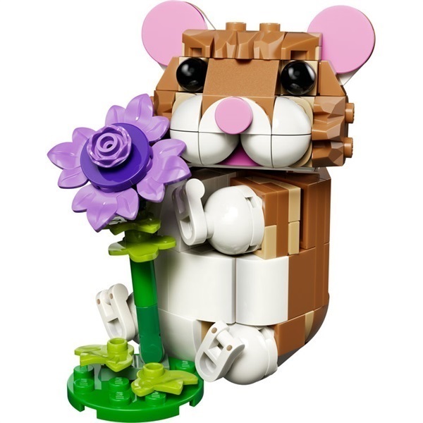 レゴ(LEGO) クリエイター お花だいすき ちびっこハムちゃん 31376