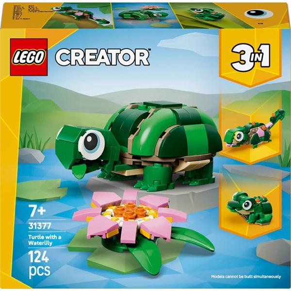 レゴ(LEGO) クリエイター のんびりカメさんの水辺さんぽ 31377