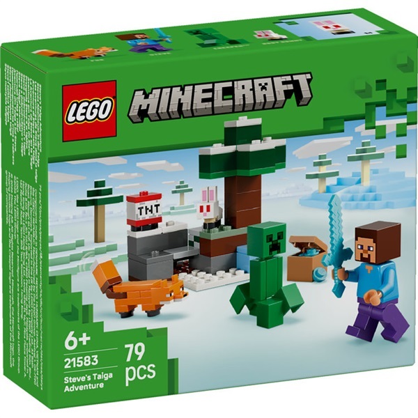 レゴ(LEGO) マインクラフト スティーブのタイガの冒険 21583