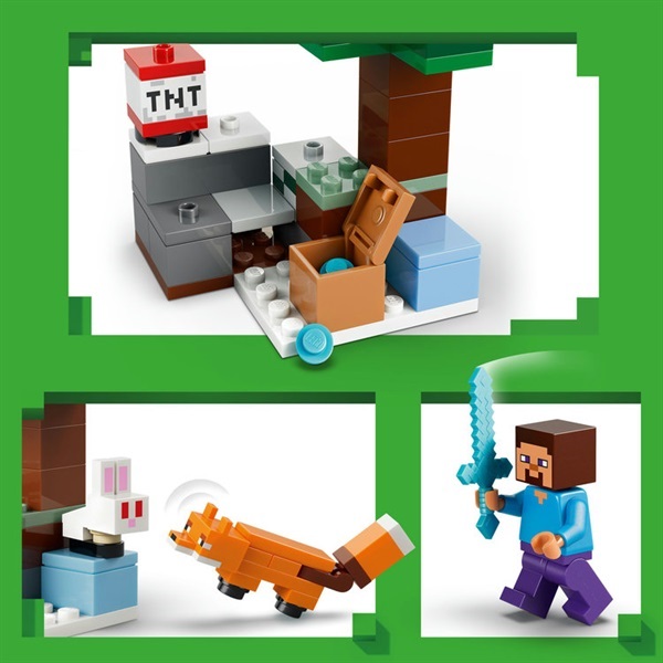 レゴ(LEGO) マインクラフト スティーブのタイガの冒険 21583