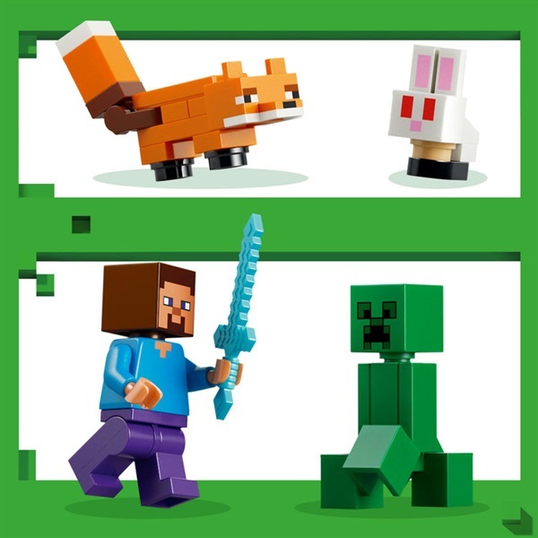 レゴ(LEGO) マインクラフト スティーブのタイガの冒険 21583
