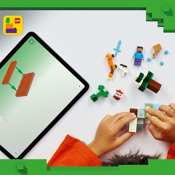 レゴ(LEGO) マインクラフト スティーブのタイガの冒険 21583
