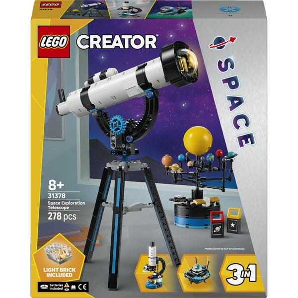 レゴ(LEGO) クリエイター 宇宙探査 望遠鏡 31378 5702018054727