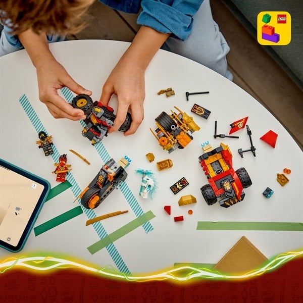 レゴ(LEGO) ニンジャゴー カイとコールの合体ビークル 71864