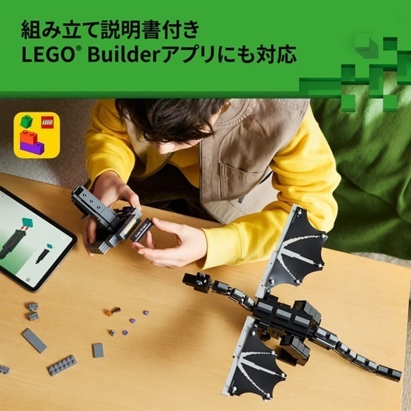 エルゴラ様 新品未開封 ドラレコ2点 レゴ(LEGO) マインクラフト エンダードラゴン 21595 5702018056042