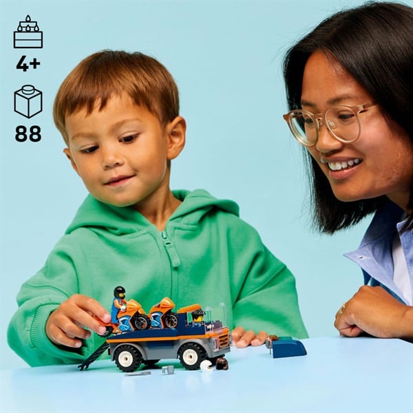 レゴ(LEGO) シティ バイク輸送車 60491 5702018056608 | イオン