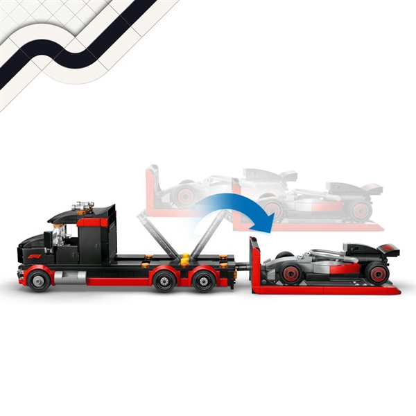 レゴ(LEGO) シティ F1(R) ディスプレイ輸送トラックと Audi F1(R